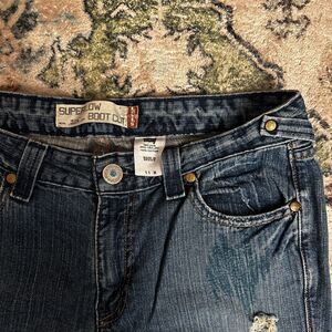 Levi's 518 Super Low boot cut jeans